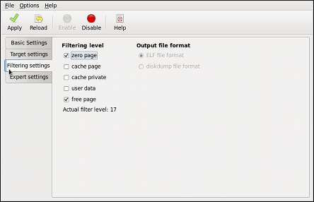Filtering Settings